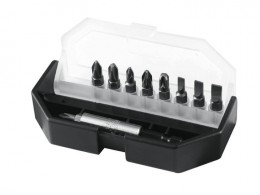 STANLEY Hand Tools Slotted/Phillips/Pozidriv Insert Bit Set, 10 Piece  1 68 734 £13.49
